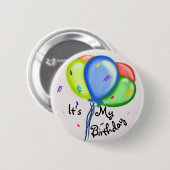 俺の誕生日だ! 缶バッジ (正面&裏面)