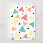 俺の誕生日パーティーだパーソナライズされた! 招待状 (裏面)