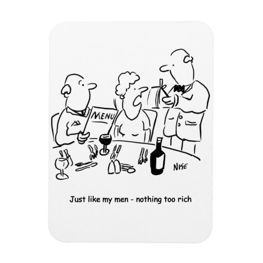 俺の部下と同じだ。何も金持ちではない。おもしろい マグネット (縦)