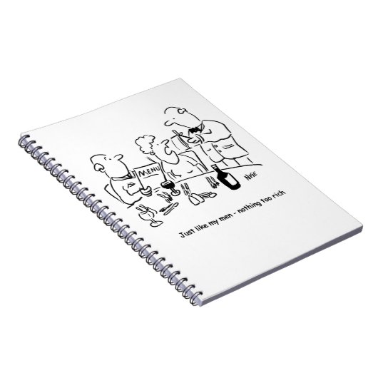 俺の部下と同じだ。何も金持ちではない ノートブック (右側)