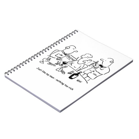 俺の部下と同じだ。何も金持ちではない ノートブック (左側)