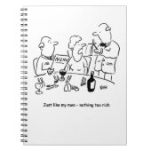 俺の部下と同じだ。何も金持ちではない ノートブック (正面)