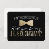 俺の部下になってくれるか? | Groomsmenの複数形 招待状 (正面/裏面)