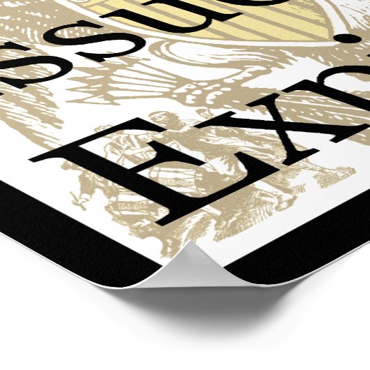 俺の銃の許可！ ポスター (角)