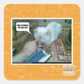 俺の顔を押し込んだ! スクエアシール (正面)