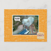 俺の顔を押し込んだ! ポストカード (正面)