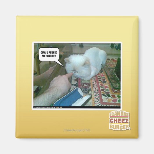 俺の顔を押し込んだ! マグネット (正面)