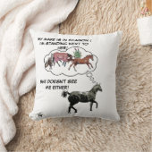 俺の馬は今季おもしろい馬漫画 クッション (ブランケット)