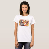 「俺の魂は食べ物を与え糸と糸で紡いだ」 Tシャツ (正面フル)
