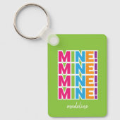 俺の! – キーチカラフルェン キーホルダー (正面)