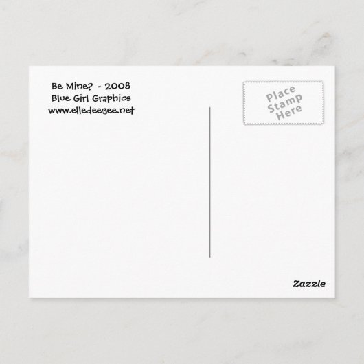 俺の？ ポストカード (裏面)