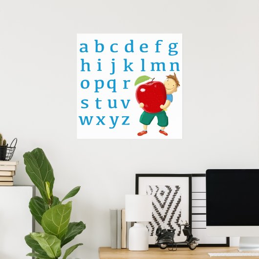 俺のABCを知ってる！ ポスター (ホームオフィス)