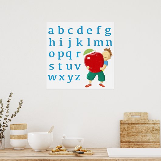 俺のABCを知ってる！ ポスター (キッチン)