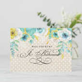 俺のJRの花嫁になってくれるか？水彩フローラ 招待状 (スタンド正面)