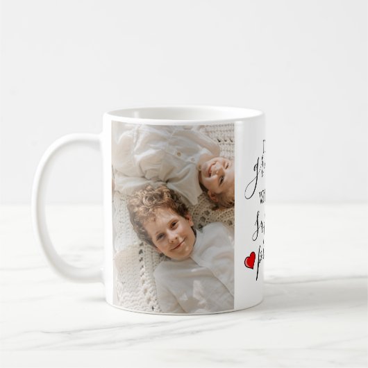 俺はおじいさんだお前の力はすごい何だ? コーヒーマグカップ (左)