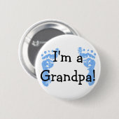 俺はおじいちゃんだ！ 缶バッジ (正面&裏面)