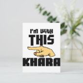 俺はこのカラと一緒だ ポストカード (スタンド正面)