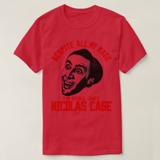 俺はまだニコラス・ケージだ Tシャツ (デザイン正面)