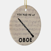 俺はオボエのユーモアおもしろいを交わした セラミックオーナメント (右)