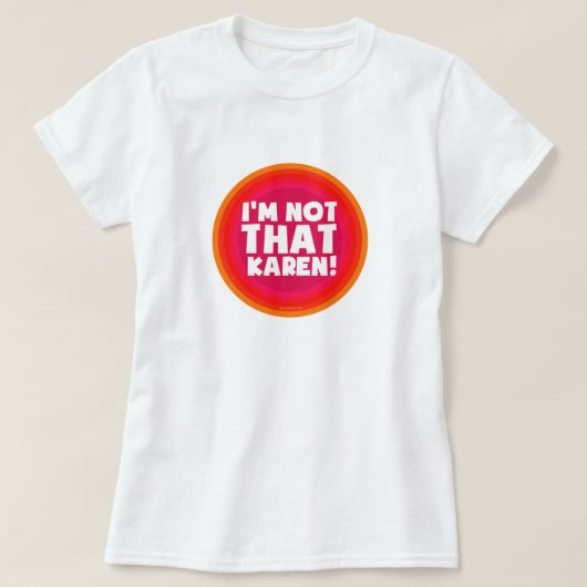 俺はカレンじゃない！ Tシャツ (デザイン正面)