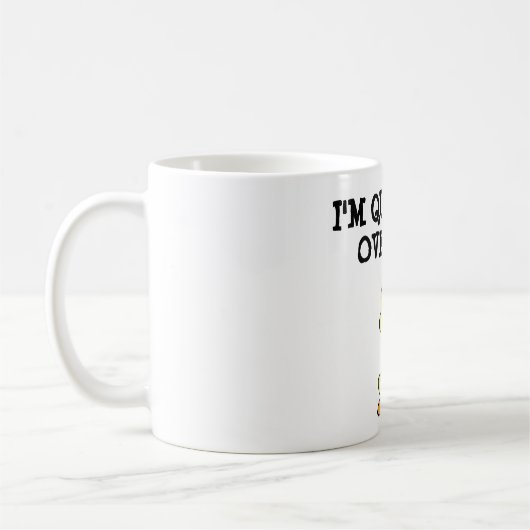 「俺はクッカーだ」アヒル コーヒーマグカップ (左)