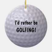 俺はゴルフオーナメントだ！ セラミックオーナメント (裏面)