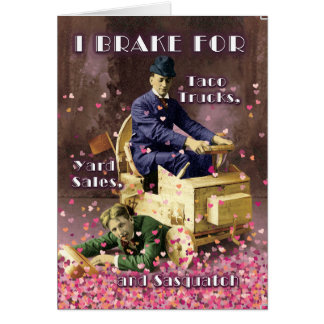 俺はサスカッチとバレンタインデーのカードで休む