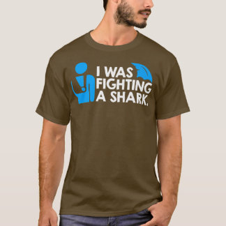 俺はサメと戦っていた Tシャツ