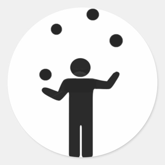 「俺はジャグラーだ！」 シール (正面)