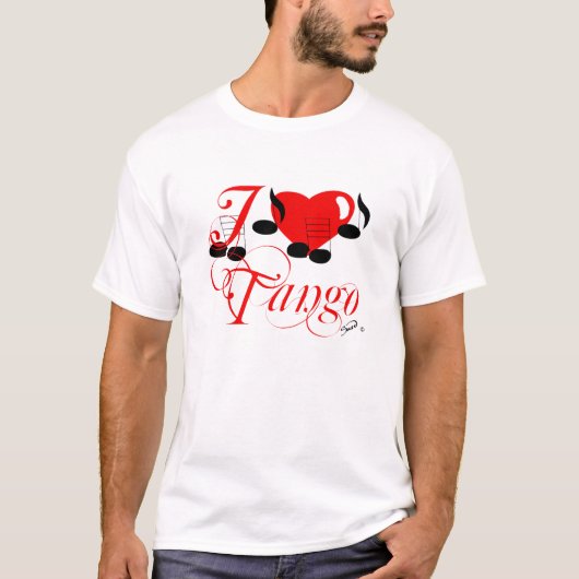俺はタンゴが好きだ! Tシャツ (正面)