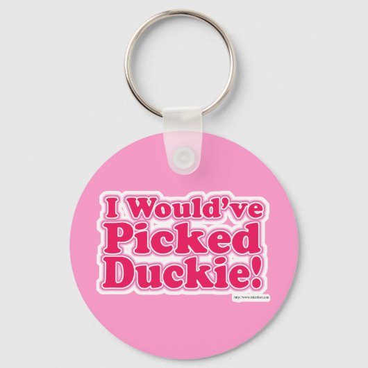 俺はダッキーを選んだだろう! キーホルダー (正面)