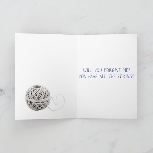 俺はダミーだ、お前は弦を持っているパーソナライズされた カード (内部)