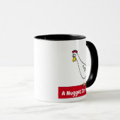 俺はナゲットじゃない!ベジタリアン マグカップ (正面右)