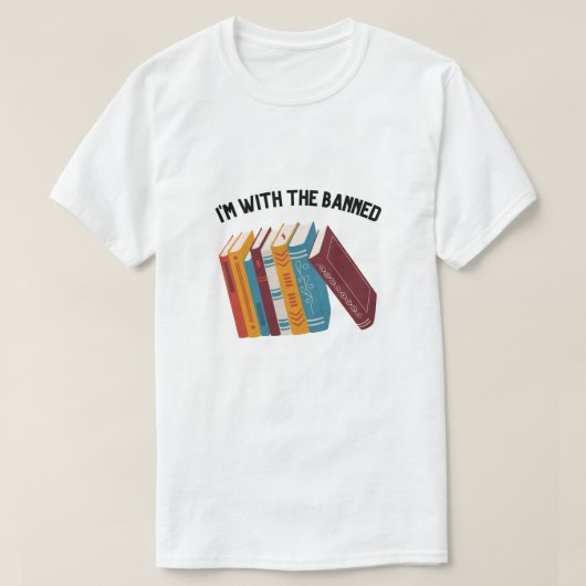 俺はバンナと一緒だ Tシャツ (デザイン正面)
