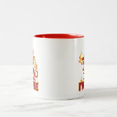 俺はバーニング素晴らし・ドラゴンだ ツートーンマグカップ (中央)