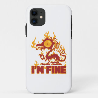 俺はバーニング素晴らし・ドラゴンだ iPhone 11 ケース