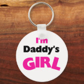 俺はパパのガールキーチェーンだ キーホルダー (正面)