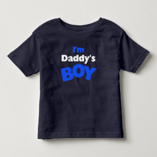 俺はパパの息子だ トドラーTシャツ
