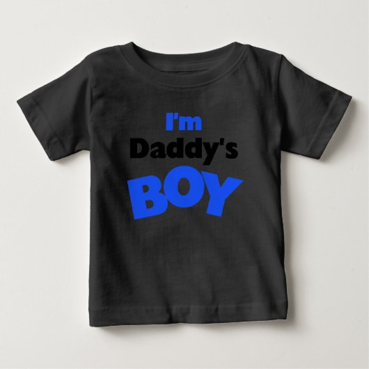 俺はパパの息子だ ベビーTシャツ (正面)