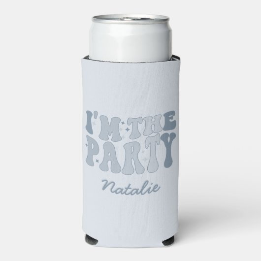 俺はパーティーだクールパーソナライズされた スリム缶クーラー (Seltzer正面)