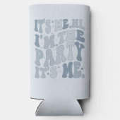 俺はパーティーだクールパーソナライズされた スリム缶クーラー (裏面)