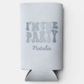 俺はパーティーだクールパーソナライズされた スリム缶クーラー (正面)