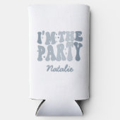 俺はパーティーだクールパーソナライズされた スリム缶クーラー (正面)