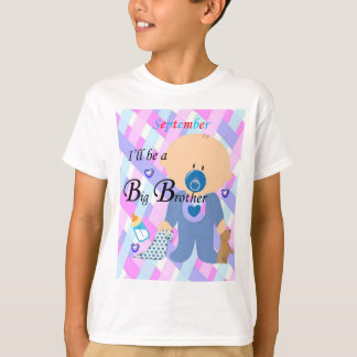 俺はビッグ・ブラザーの9月ボーイズTシャツだ Tシャツ