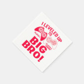 「俺はビッグ・ブロにレベル下げしたんだ！ スタンダードカクテルナプキン (角)