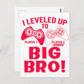 「俺はビッグ・ブロにレベル下げしたんだ! ポストカード (正面/裏面)