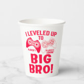 「俺はビッグ・ブロにレベル下げしたんだ！ 紙コップ (正面)