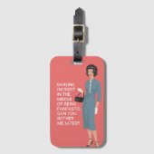 俺はファンタスティックな最中だ ラゲッジタグ (正面縦)