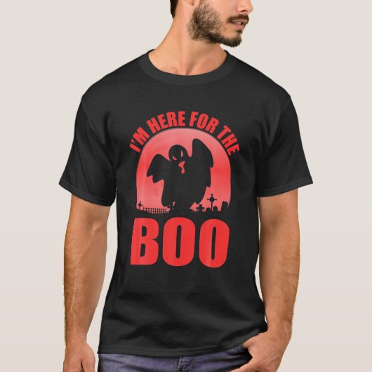 俺はブーのためにここにいる Tシャツ (正面)
