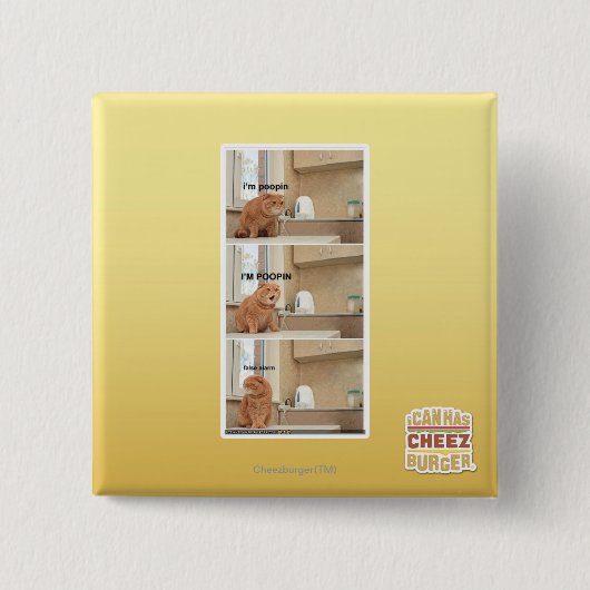 俺はプーピンだ! 缶バッジ (正面)